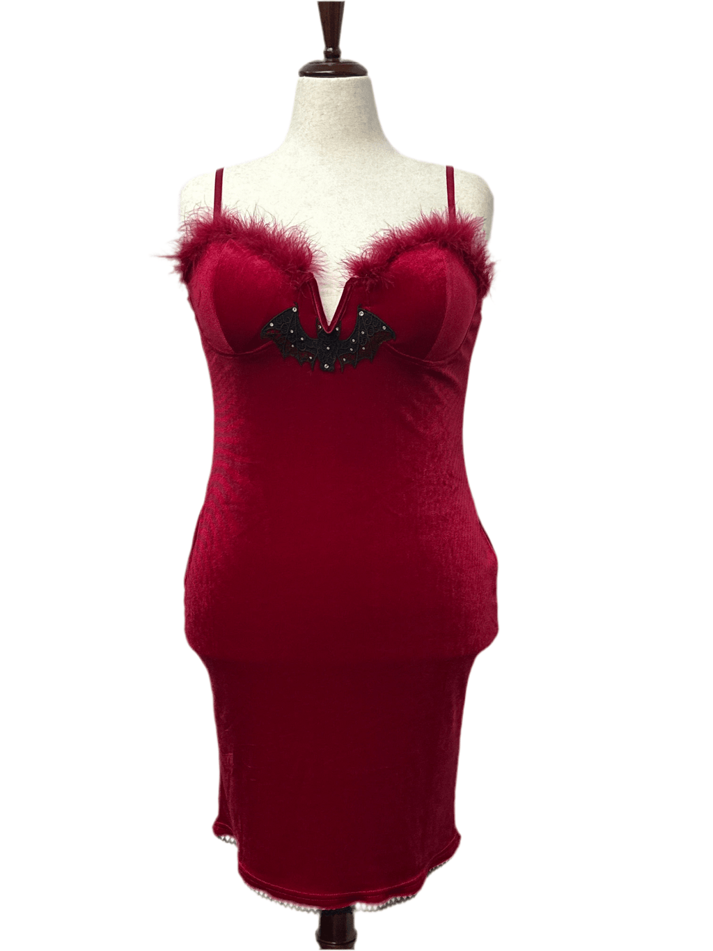 Bat Slipper Dress Plus Size - Angel's House of Design Co.