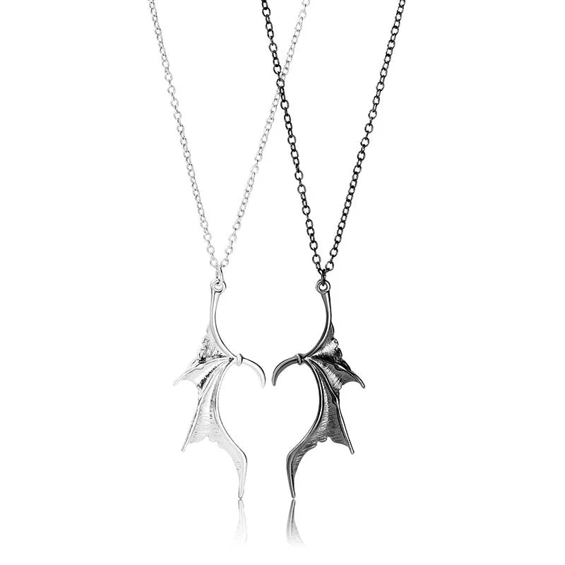 Bat Wing BFF Necklaces (Set 2) - Angel's House of Design Co.
