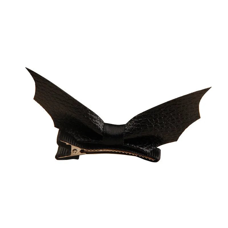Bat Wing Bow Hair Clip - Angel's House of Design Co.