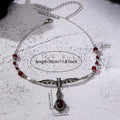 Beaded Bat Necklace - Angel's House of Design Co.