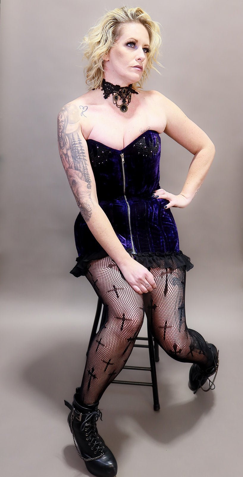 Bittie Corset Mini Dress Body Con - Angel's House of Design Co.