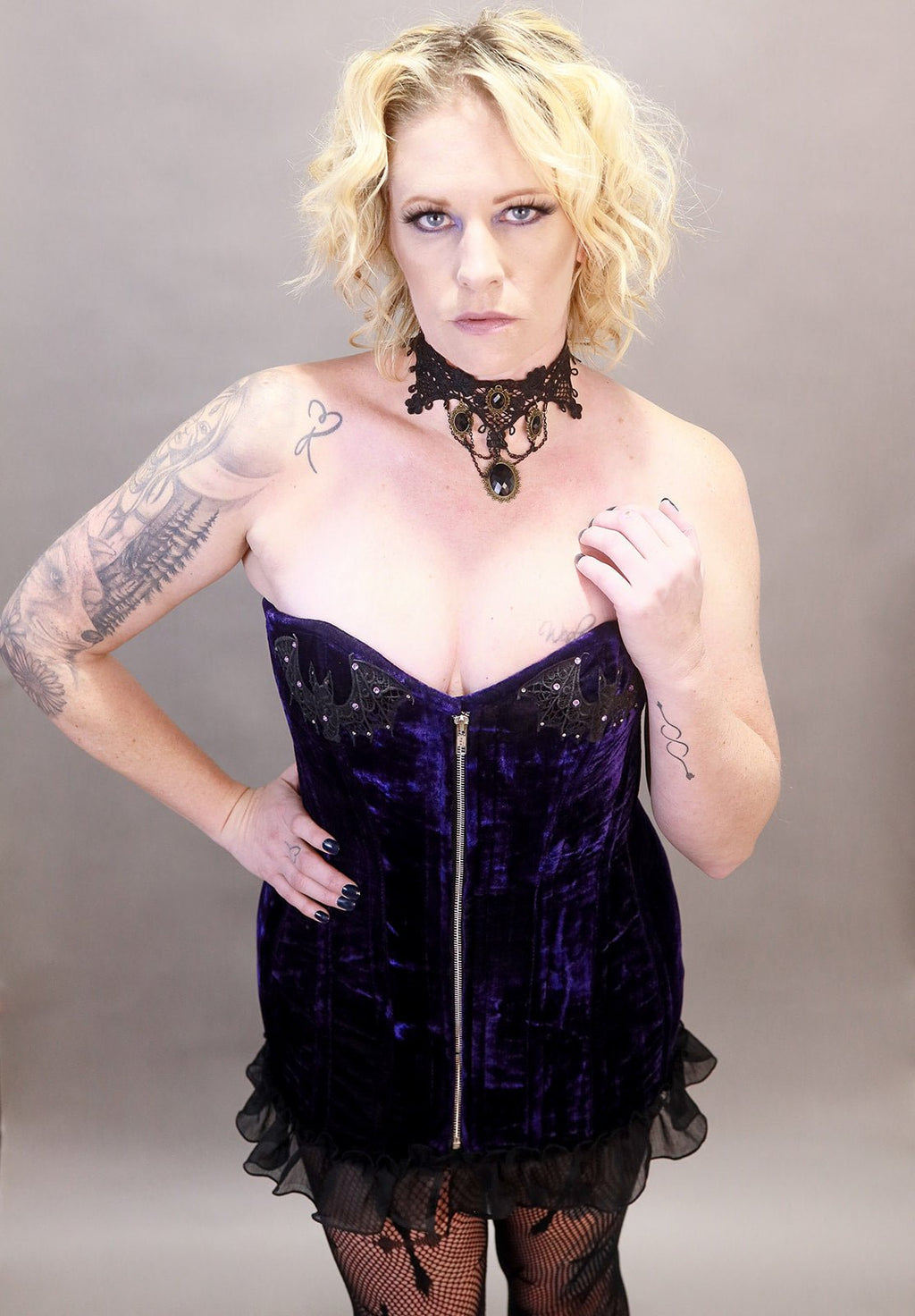 Bittie Corset Mini Dress Body Con - Angel's House of Design Co.