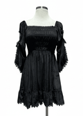 Black Gothic Baby Doll Dress - Angel's House of Design Co.