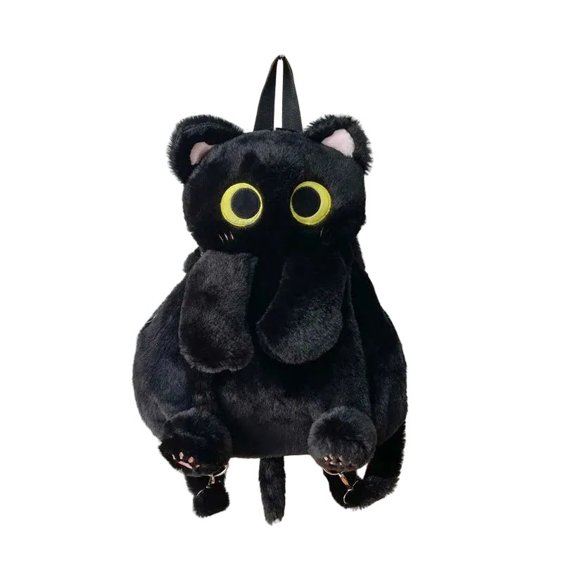 Black Kitty Backpack - Angel's House of Design Co.