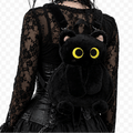 Black Kitty Backpack - Angel's House of Design Co.