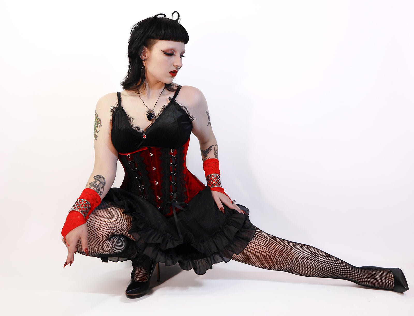 Black Ruffle Skirt - Angel's House of Design Co.