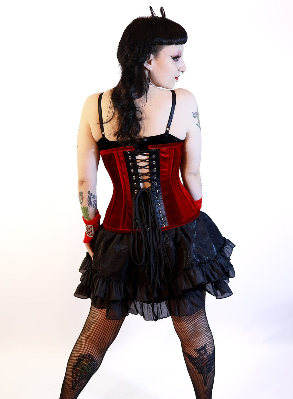 Black Ruffle Skirt - Angel's House of Design Co.