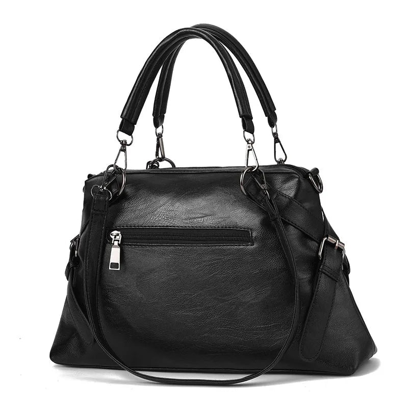 Black & White Chevron Handbag - Angel's House of Design Co.