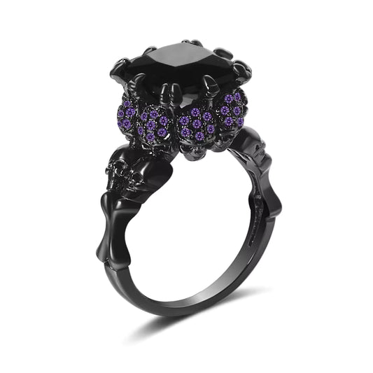 Skull Diamond Rings