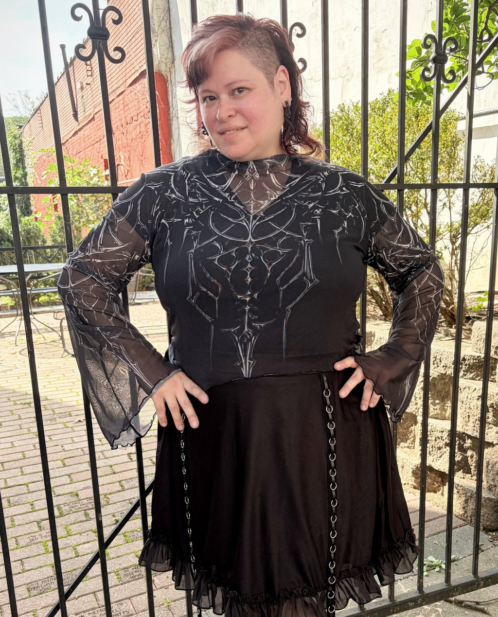 Blackthorn Mesh Top - Angel's House of Design Co.