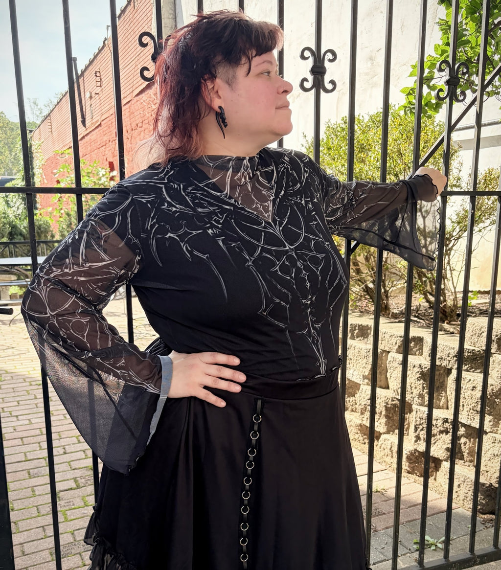Blackthorn Mesh Top - Angel's House of Design Co.