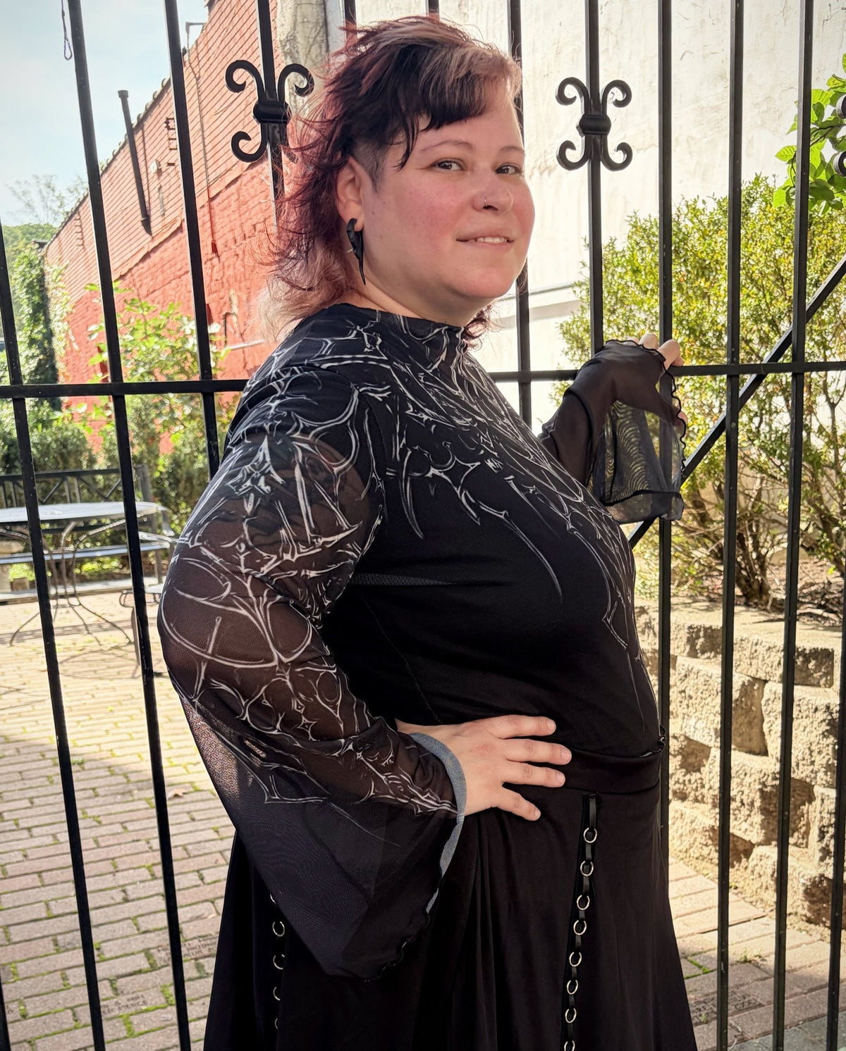 Blackthorn Mesh Top - Angel's House of Design Co.