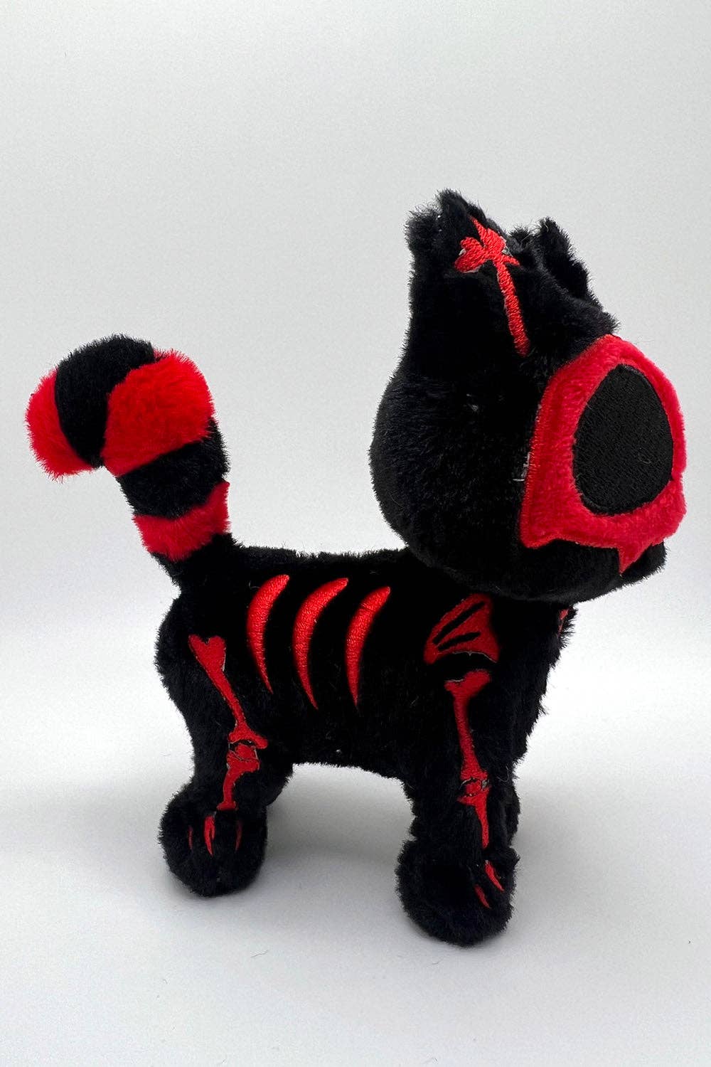 Blood Skelekitty Plush Keychain - Angel's House of Design Co.