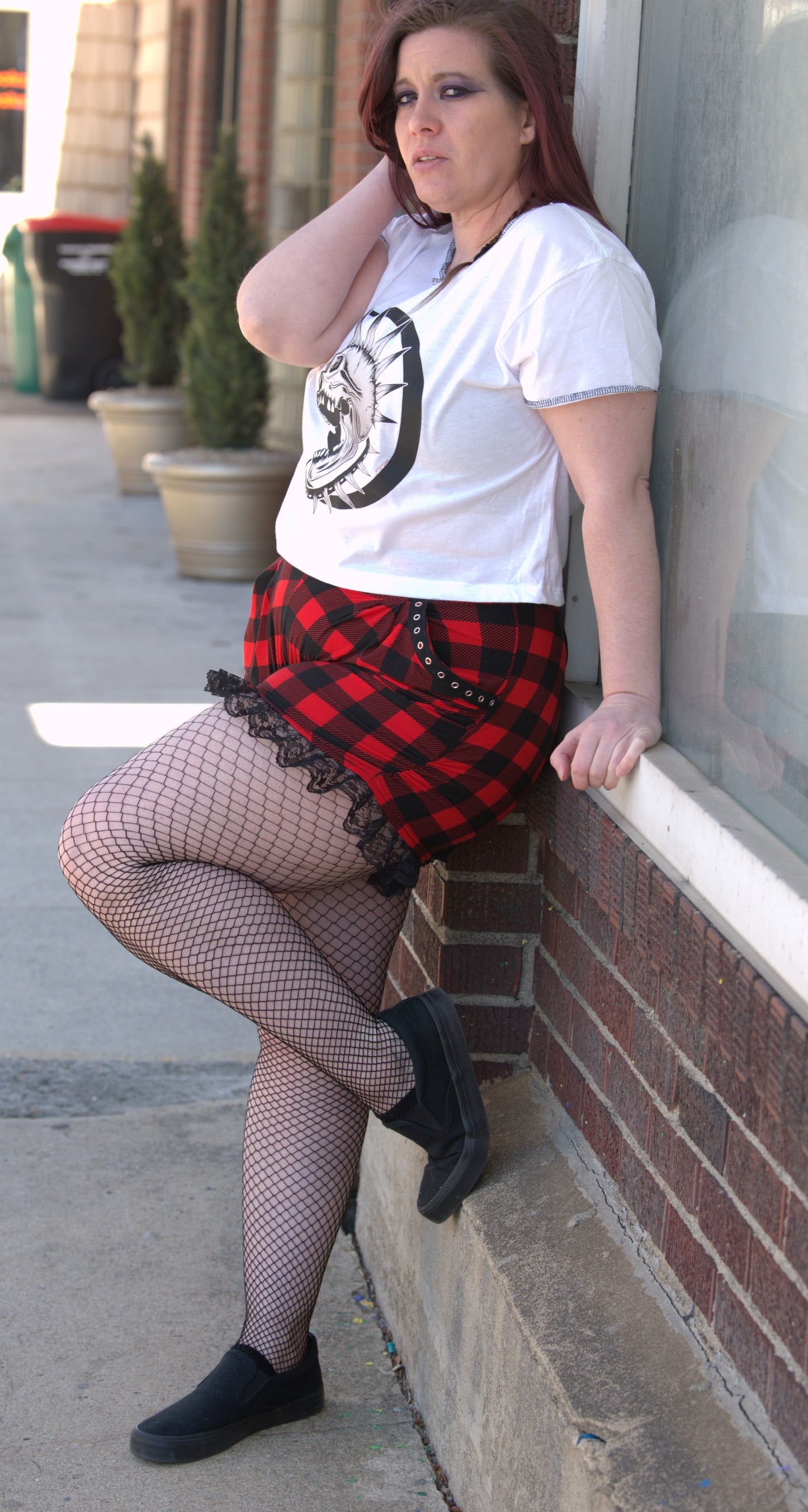 Plaid Bloomer Shorts