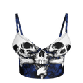 Blue Skeletitty Bralette - Angel's House of Design Co.