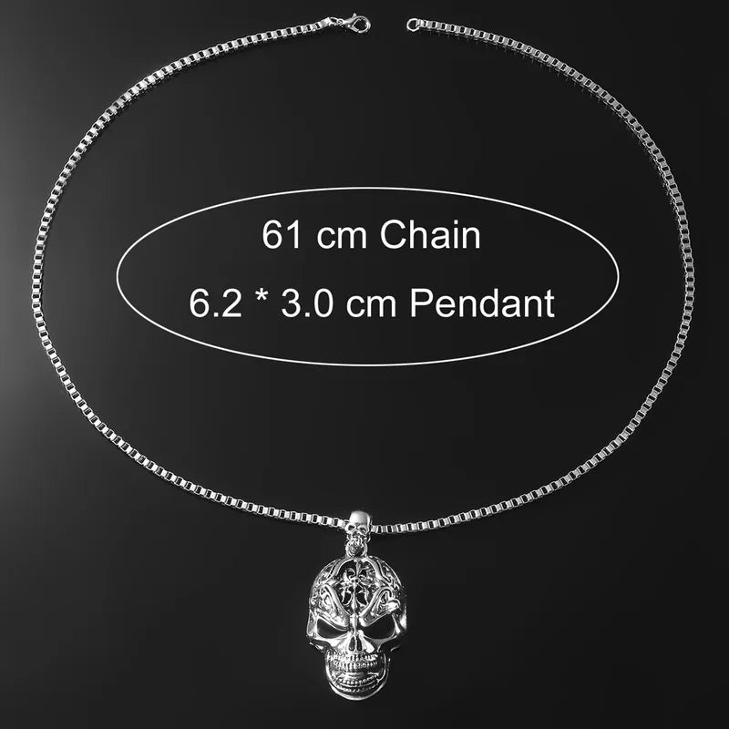 Brain Buster Skull Necklace - Angel's House of Design Co.