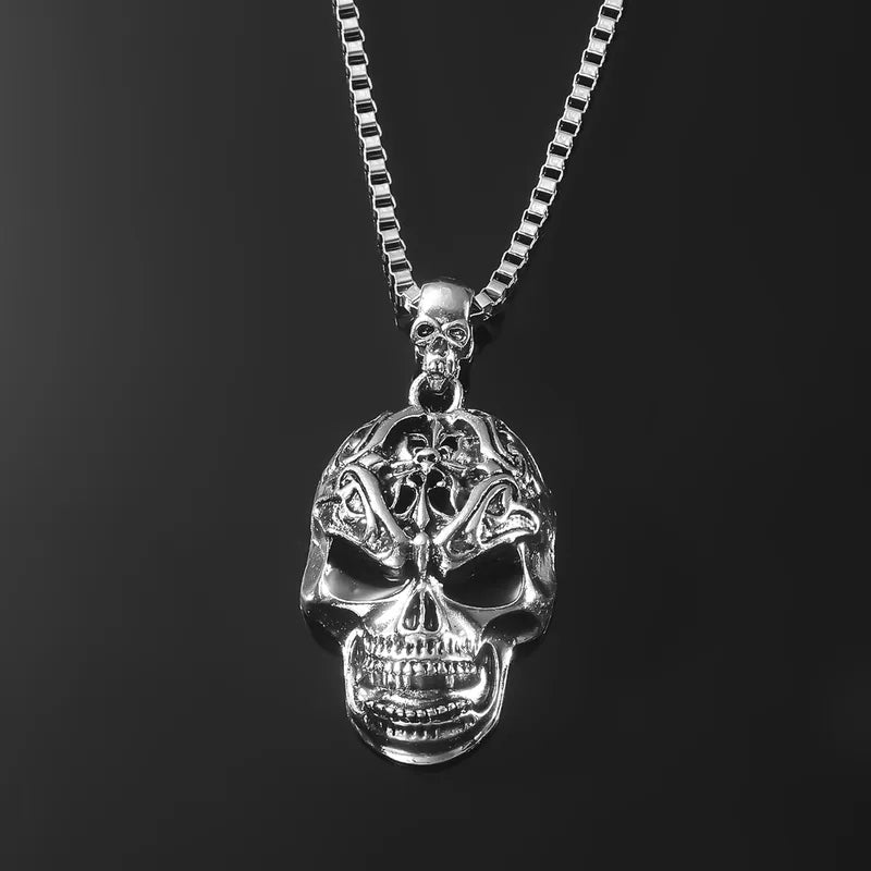 Brain Buster Skull Necklace - Angel's House of Design Co.