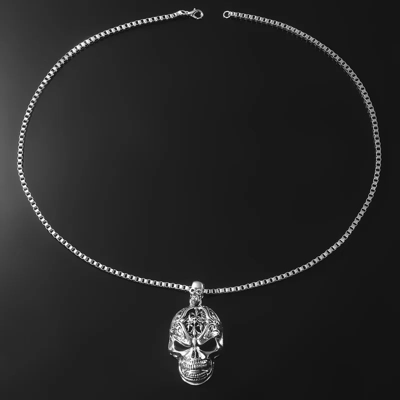 Brain Buster Skull Necklace - Angel's House of Design Co.