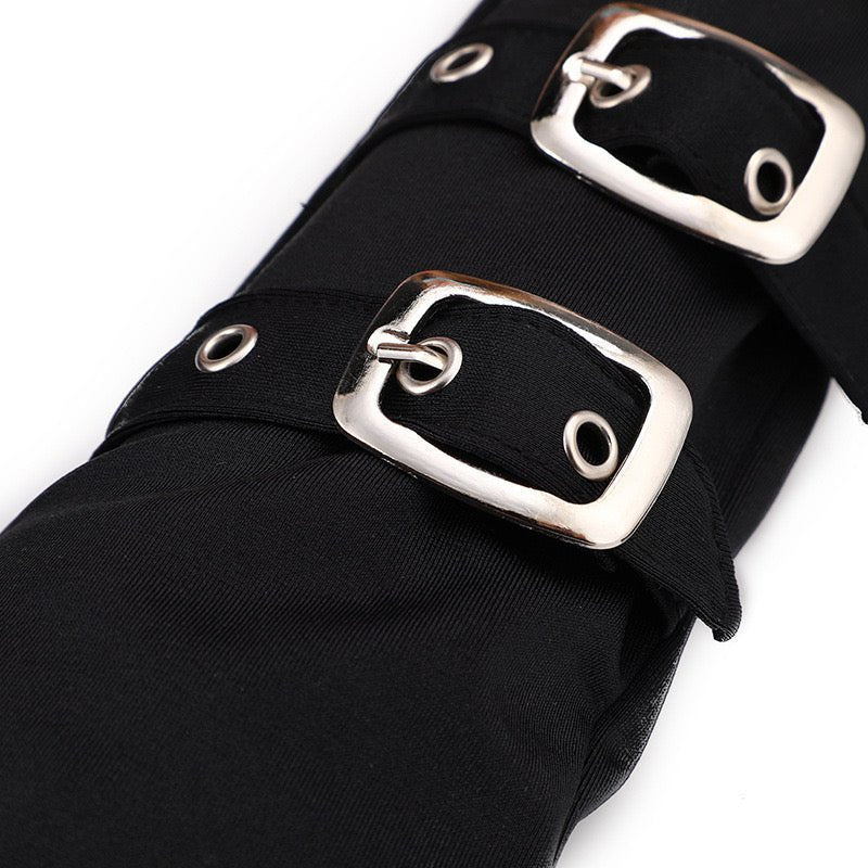 Buckle Fingerless Gloves - Angel's House of Design Co.