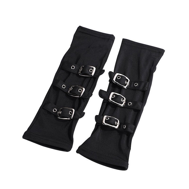 Buckle Fingerless Gloves - Angel's House of Design Co.
