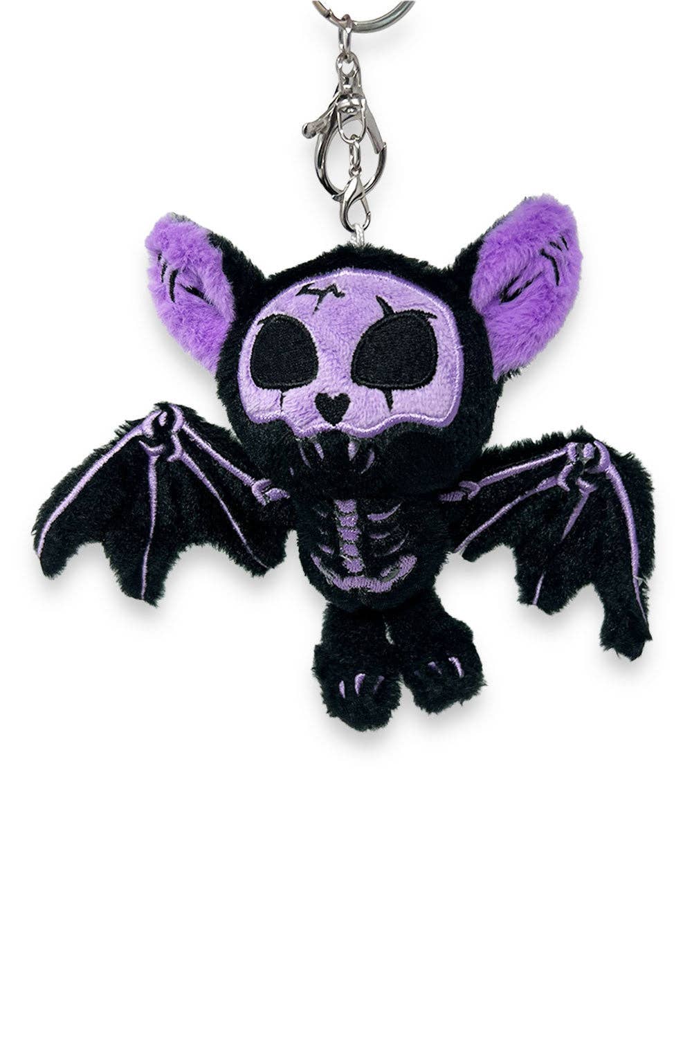 Skelebat Plush Keychain [Purple Twilight]