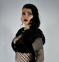 Little Velvet Shrug with Cap Sleeves - Angel's House of Design Co.