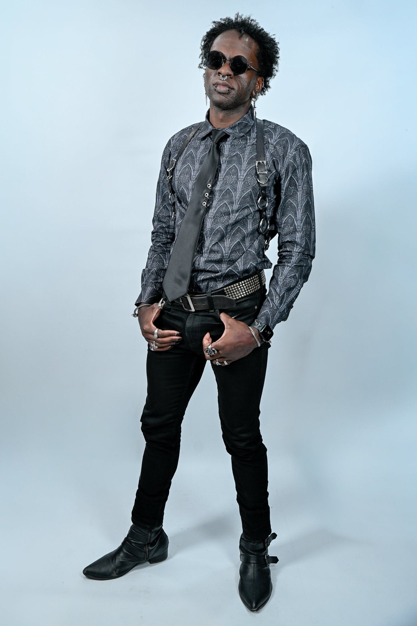 Cathedral Men's Dress Shirt - Angel's House of Design Co.
