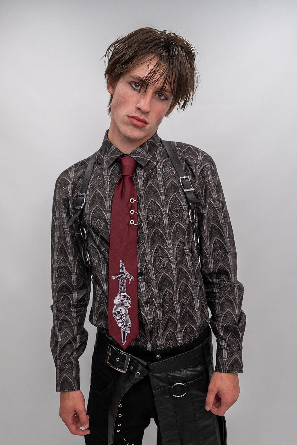 Cathedral Men's Dress Shirt - Angel's House of Design Co.