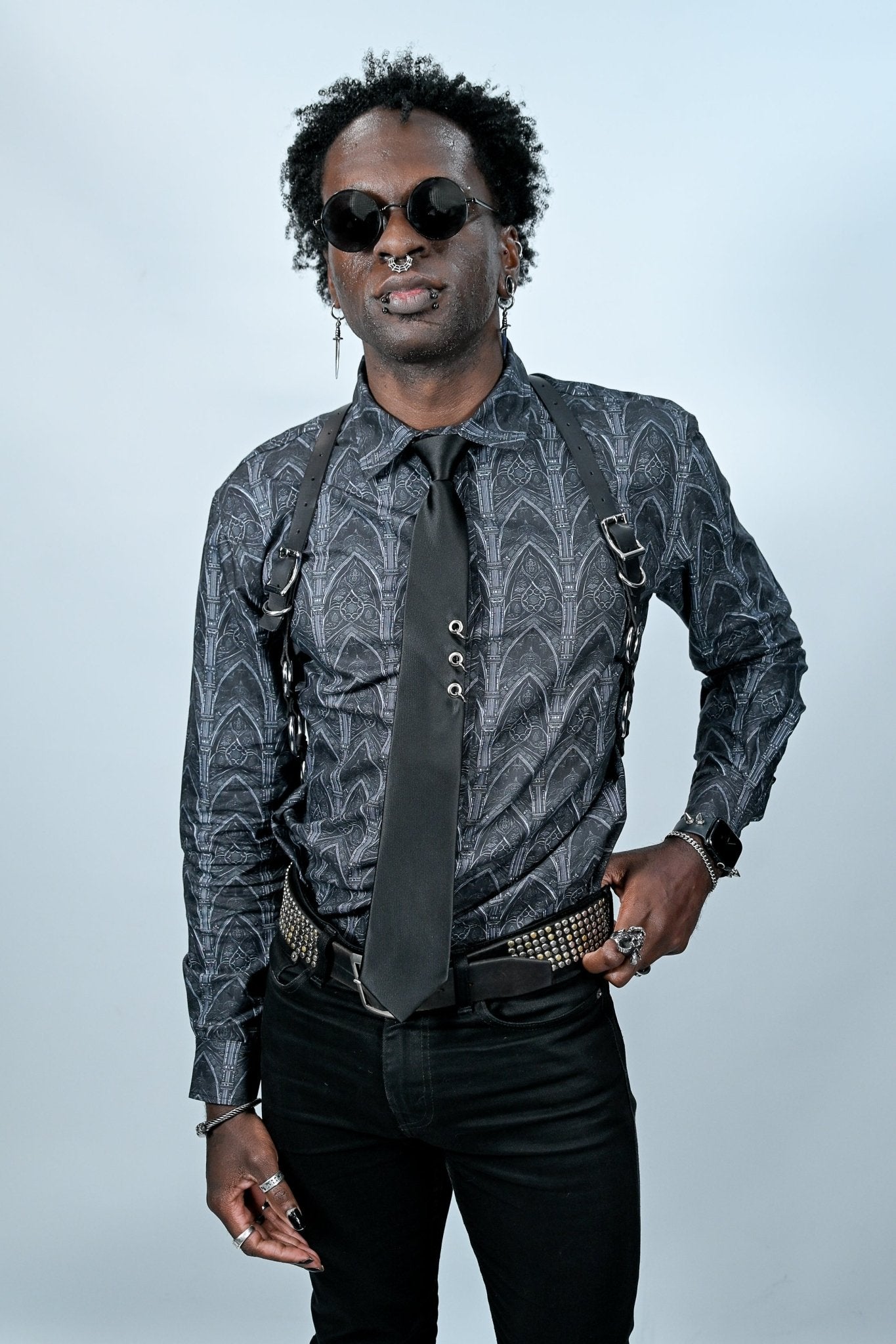 Cathedral Men's Dress Shirt - Angel's House of Design Co.