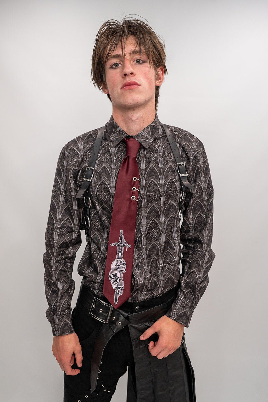 Cathedral Men's Dress Shirt - Angel's House of Design Co.