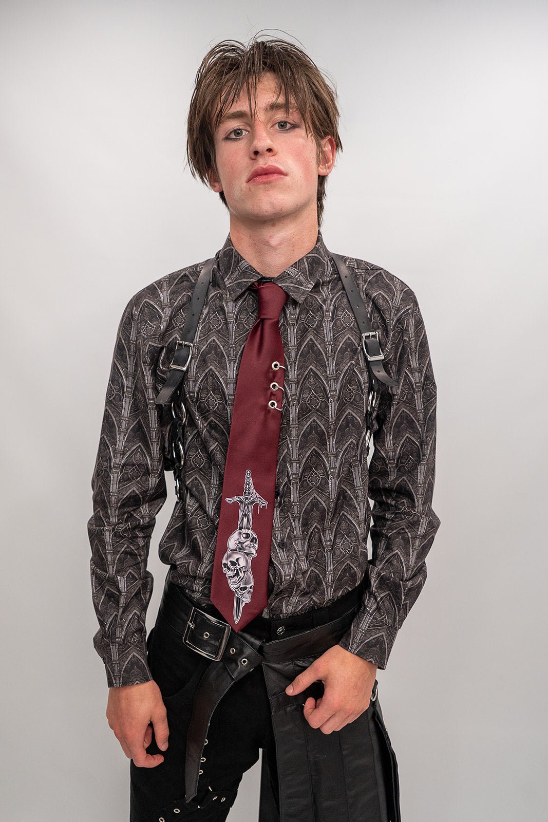 Cathedral Men's Dress Shirt - Angel's House of Design Co.