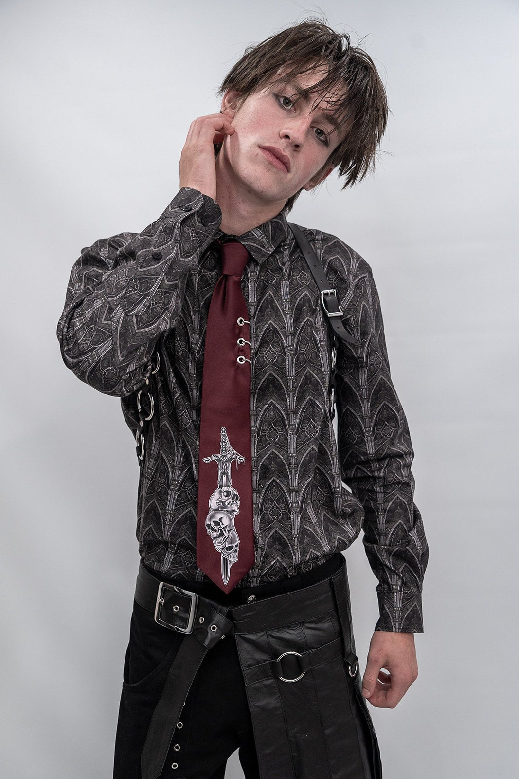 Cathedral Men's Dress Shirt - Angel's House of Design Co.