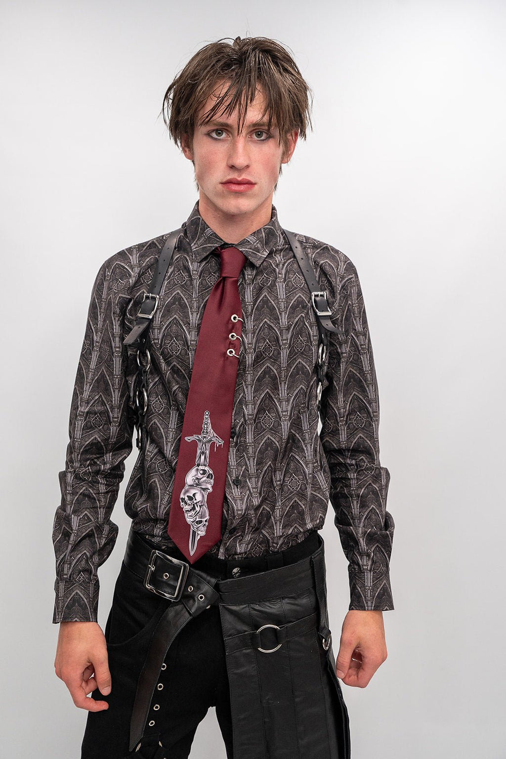 Cathedral Men's Dress Shirt - Angel's House of Design Co.