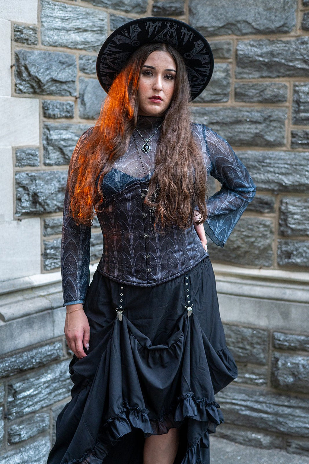 Cathedral Underbust Corset - Angel's House of Design Co.