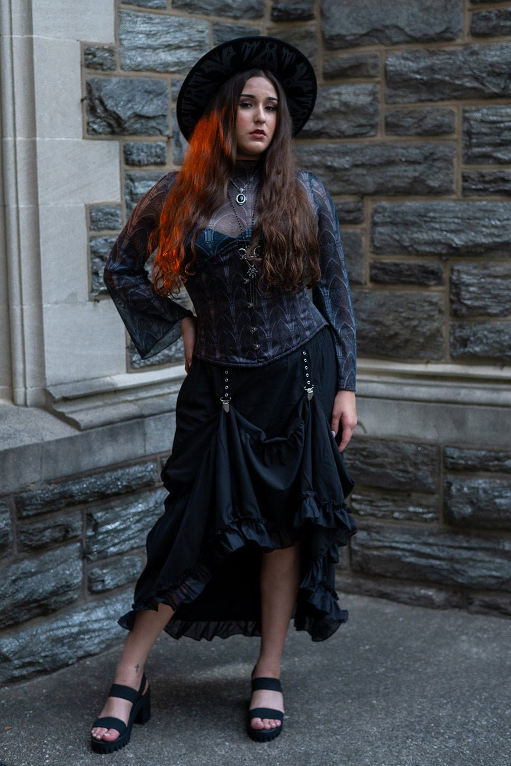 Cathedral Underbust Corset - Angel's House of Design Co.