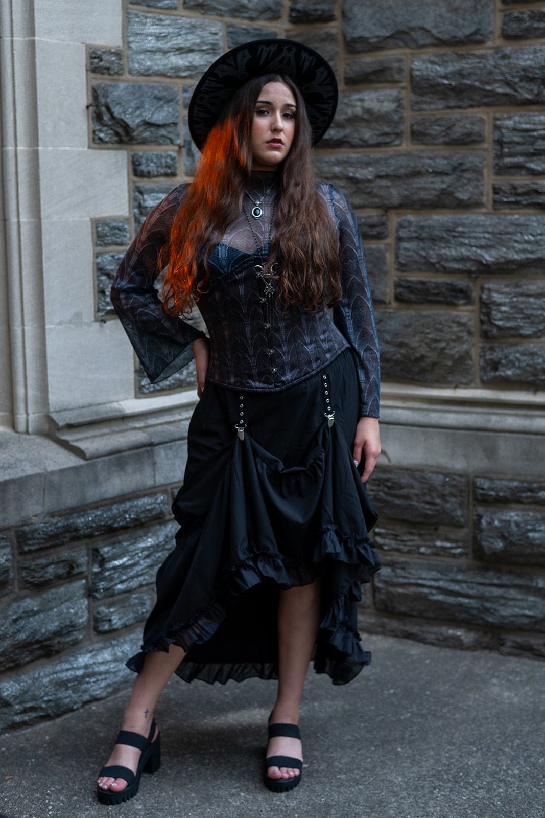 Cathedral Underbust Corset - Angel's House of Design Co.