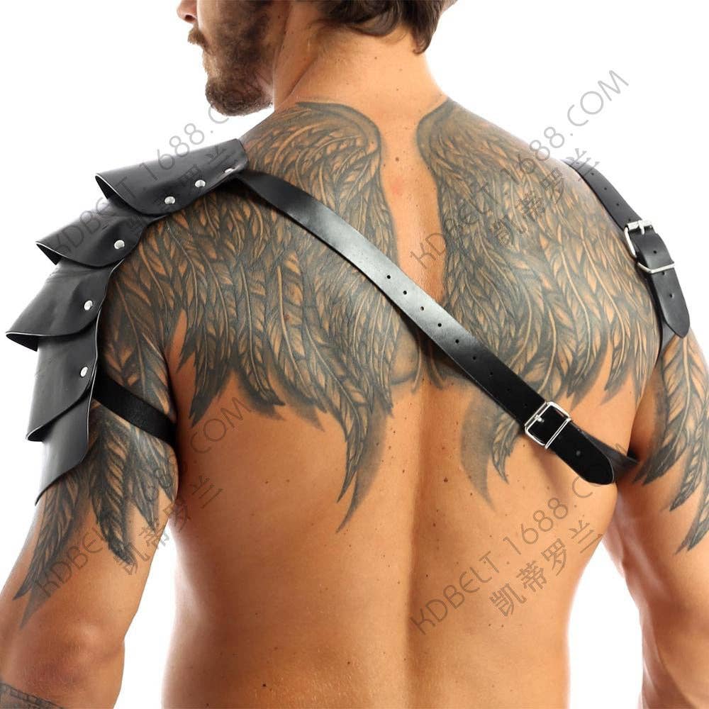 Medieval Renaissance Viking Men's Single Shoulder Armor Strap