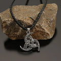 Celtic Knot Necklace with Vegan Leather Cord - Angel's House of Design Co.
