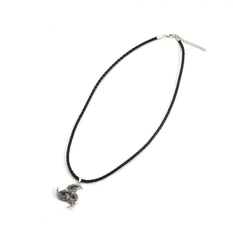 Celtic Knot Necklace with Vegan Leather Cord - Angel's House of Design Co.
