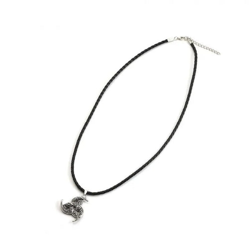 Celtic Knot Necklace with Vegan Leather Cord - Angel's House of Design Co.