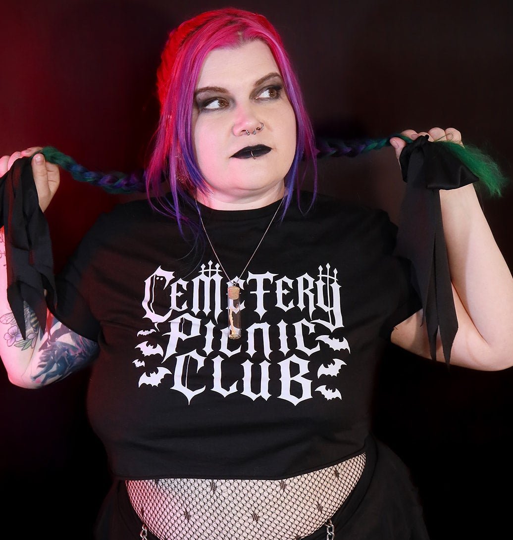 Cemetery Picnic Club Crop - Angel's House of Design Co.
