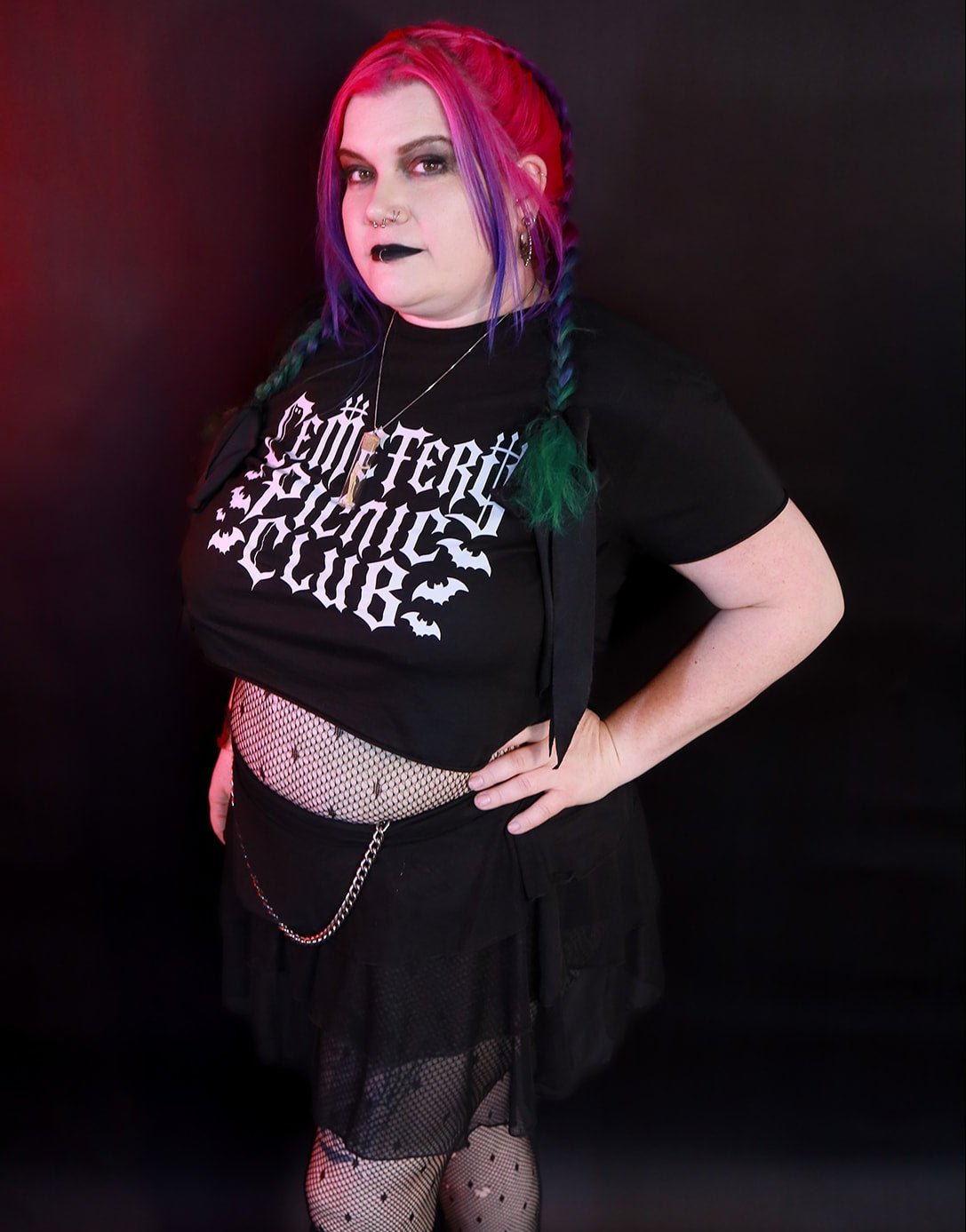 Cemetery Picnic Club Crop - Angel's House of Design Co.