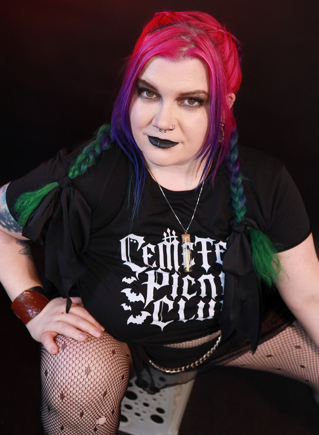 Cemetery Picnic Club Crop - Angel's House of Design Co.