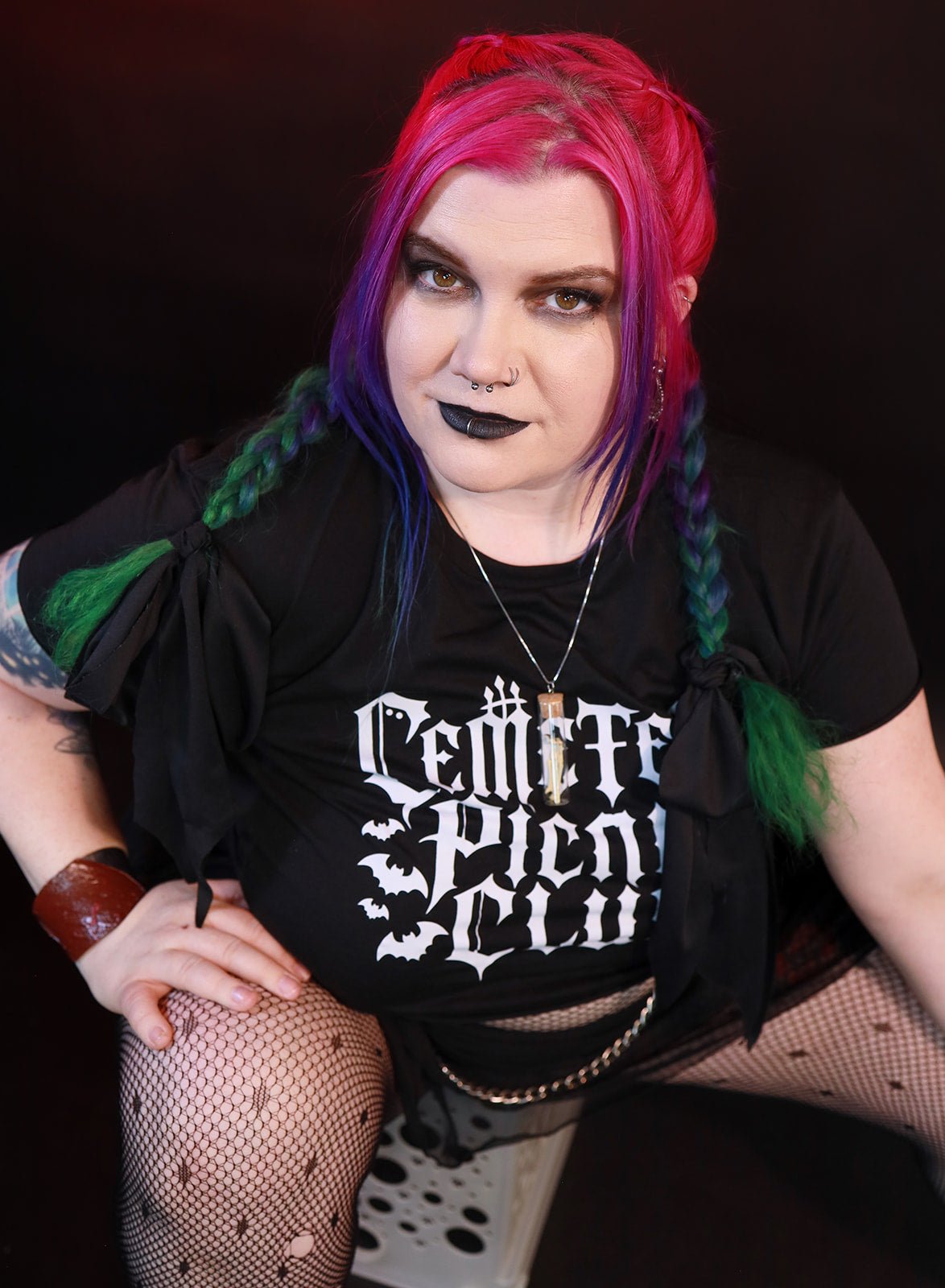 Cemetery Picnic Club Crop - Angel's House of Design Co.