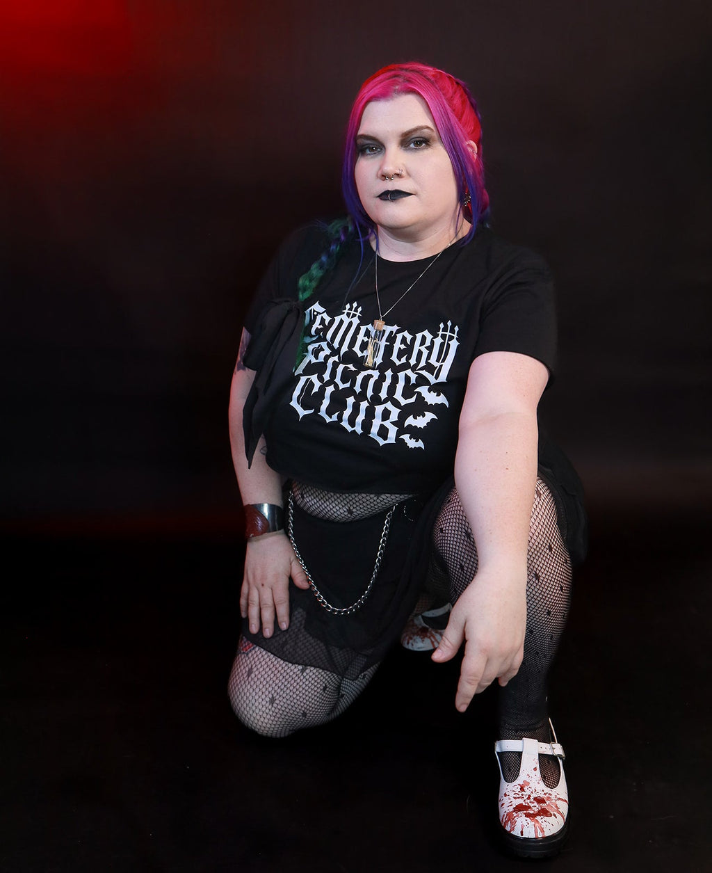 Cemetery Picnic Club Crop - Angel's House of Design Co.