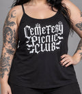 Cemetery Picnic Club Plus Size Tank - Angel's House of Design Co.