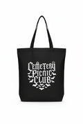 Cemetery Picnic Club Tote - Angel's House of Design Co.