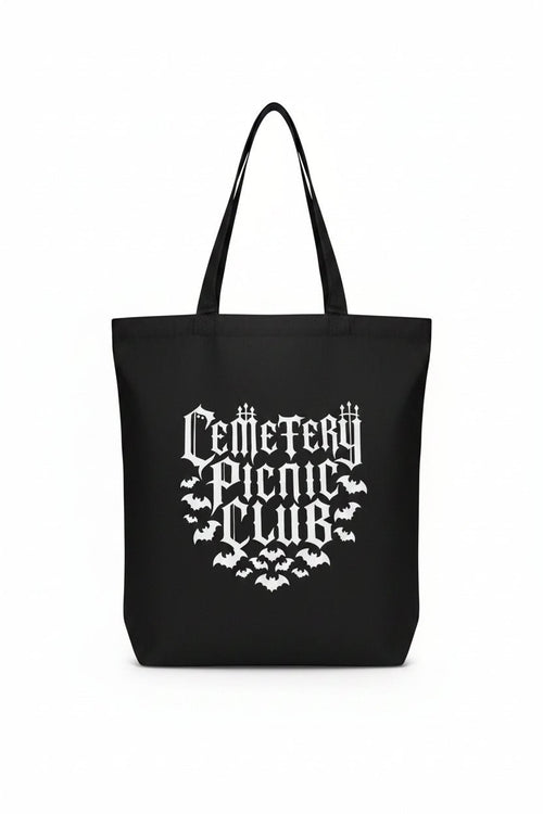 Cemetery Picnic Club Tote - Angel's House of Design Co.