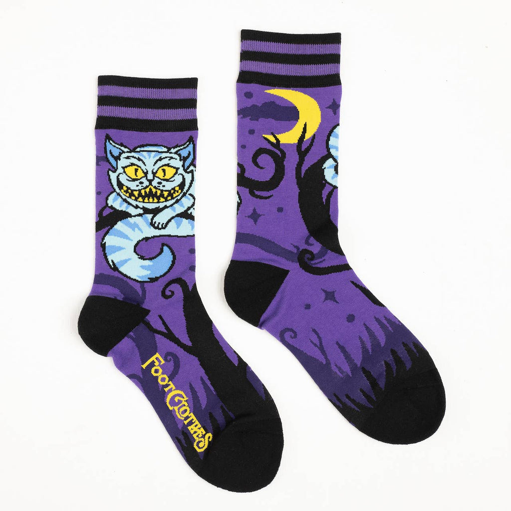 Cheshire Cat Socks - Angel's House of Design Co.