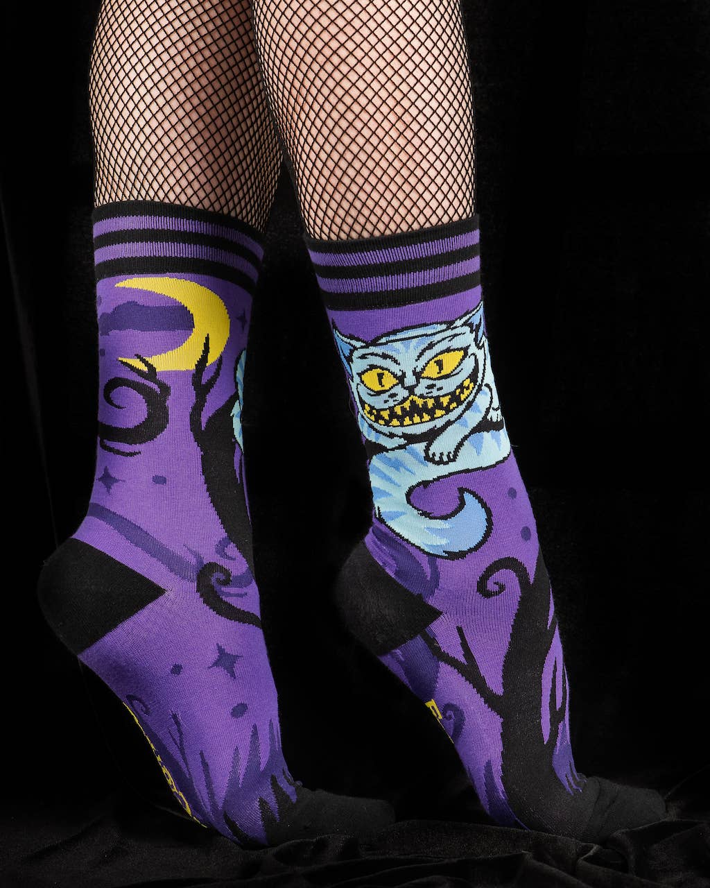 Cheshire Cat Socks - Angel's House of Design Co.